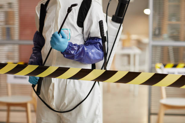 Professional Trauma Scene Cleanup technician working in South Portland, ME